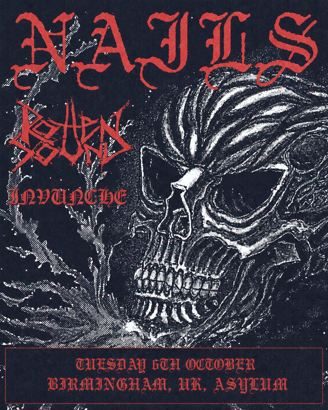 Nails at the Asylum, Birmingham